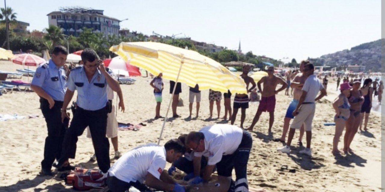 Alanya’da Rus turist denizde boğuldu