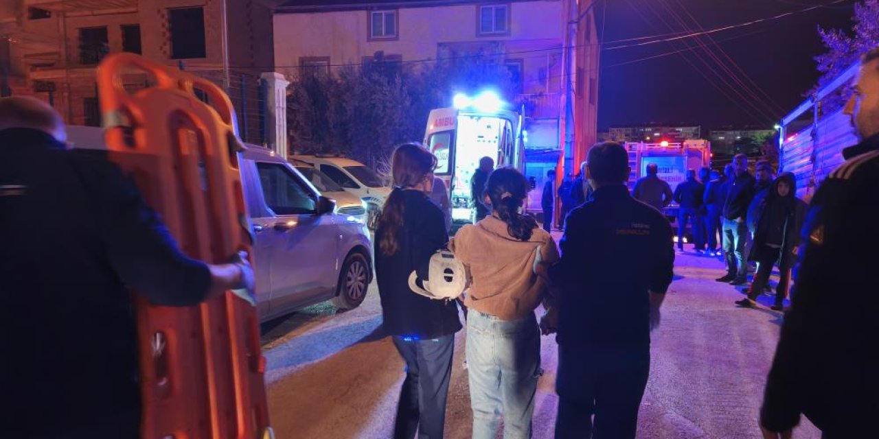 Düğün hazırlığı yapılan evin tavanı çöktü: 6 yaralı