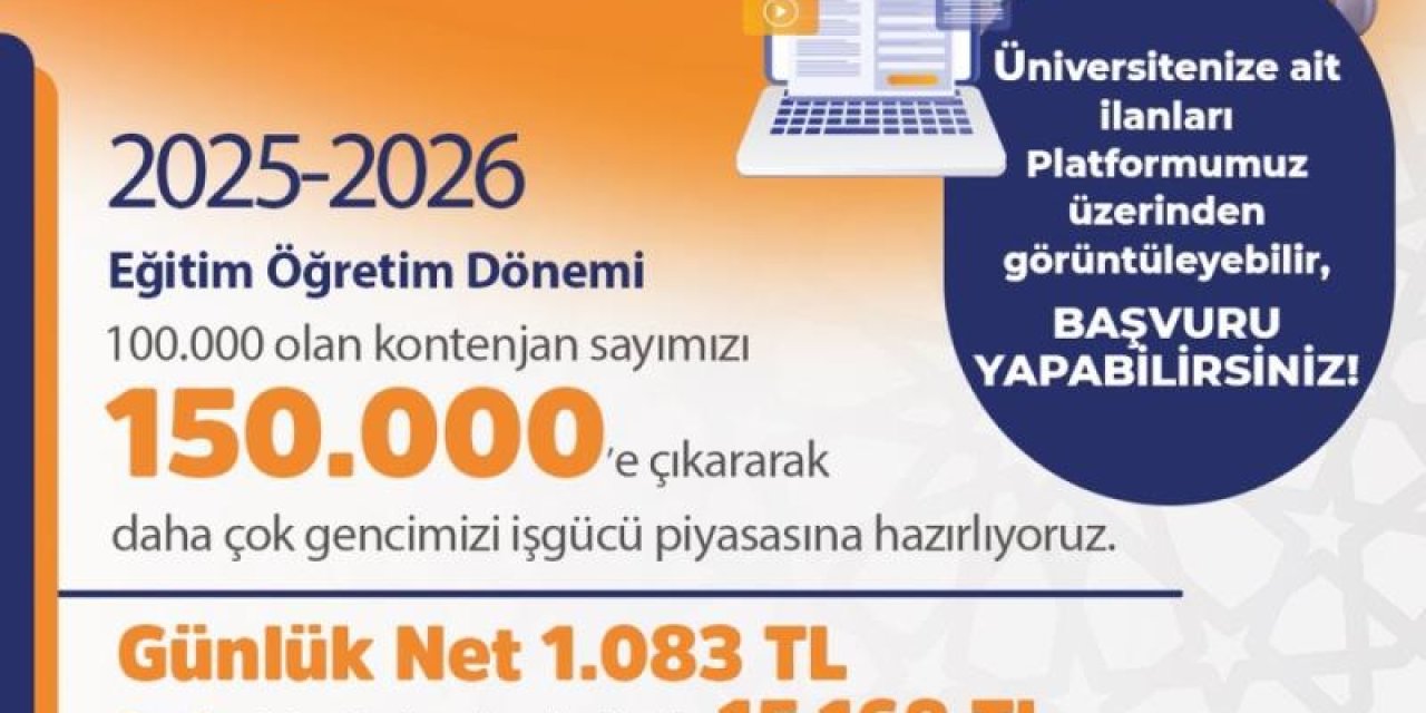 Bakan Işıkhan: "İŞKUR Gençlik Programımıza başvurular başlıyor"