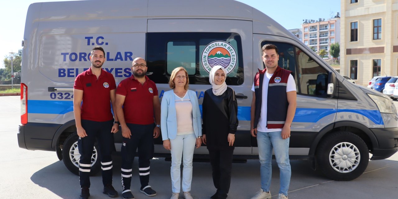 "Toroslar Belediyesi’nden hayat kurtaran hizmet: ücretsiz Ambulans desteği