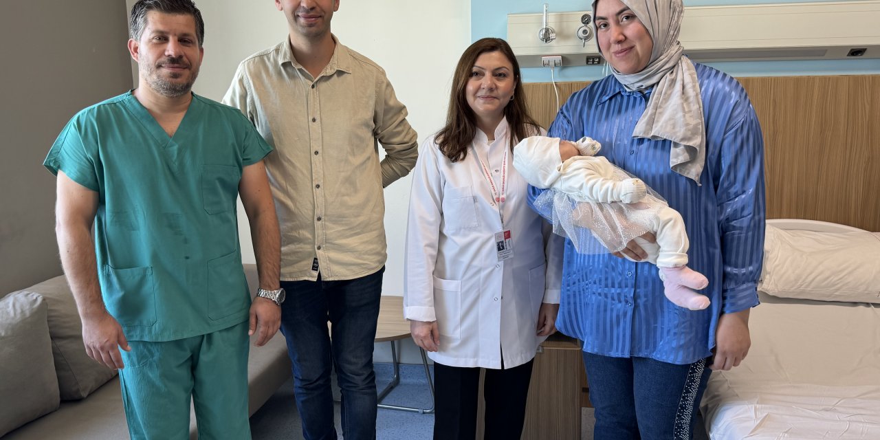 Dünyada nadir görülen vaka: kalbi dışarda doğan bebek Gaziantep'te sağlığına kavuştu