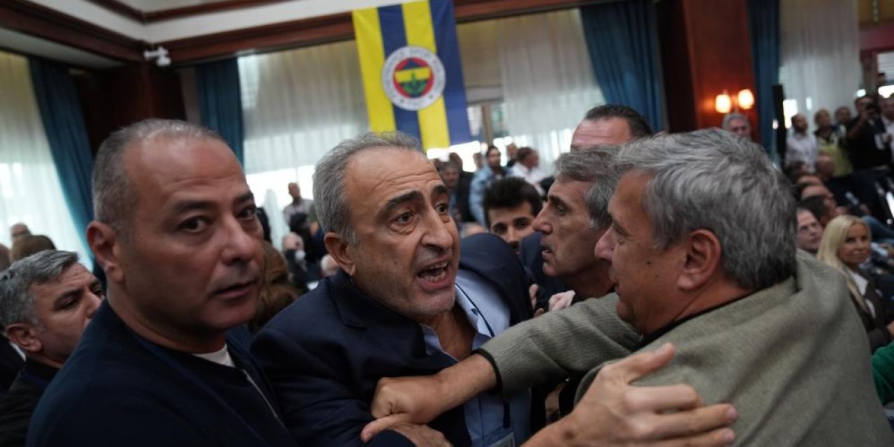 Fenerbahçe Yüksek Divan Kurulu Toplantısı'nda gerginlik