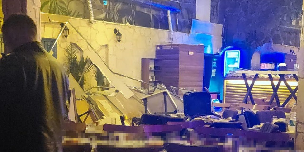 Eğlence mekanında duvarın çöktü:6 yaralı