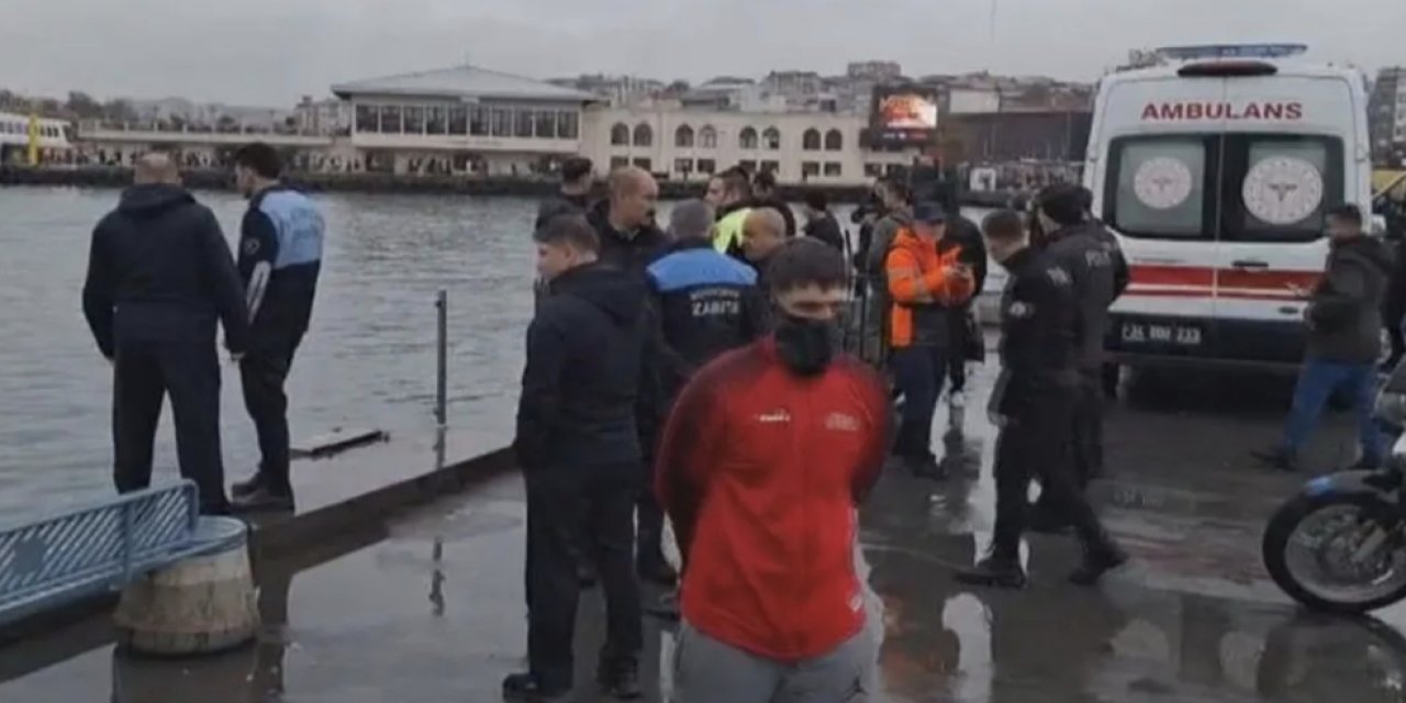 Kadıköy’de 4 kişi denize düştü 1’i öldü 3’ü kurtarıldı