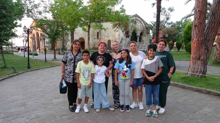 Ayasofya Camii’ne yabancı turist ilgisi