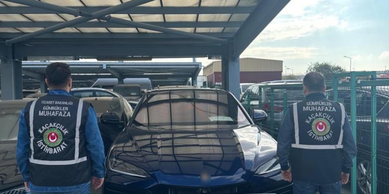 Ticaret Bakanlığı'ndan lüks araç operasyonu