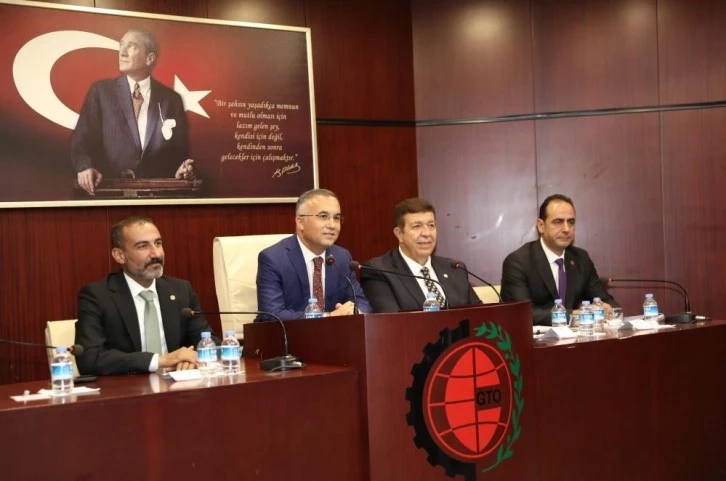 Gaziantep Valisi Çeber GTO meclisinde