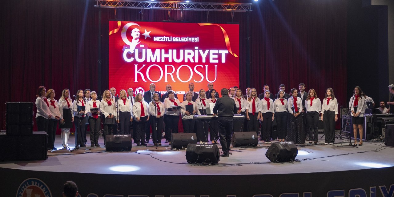 Mezitli'de büyük Cumhuriyet heyecanı yaşandı
