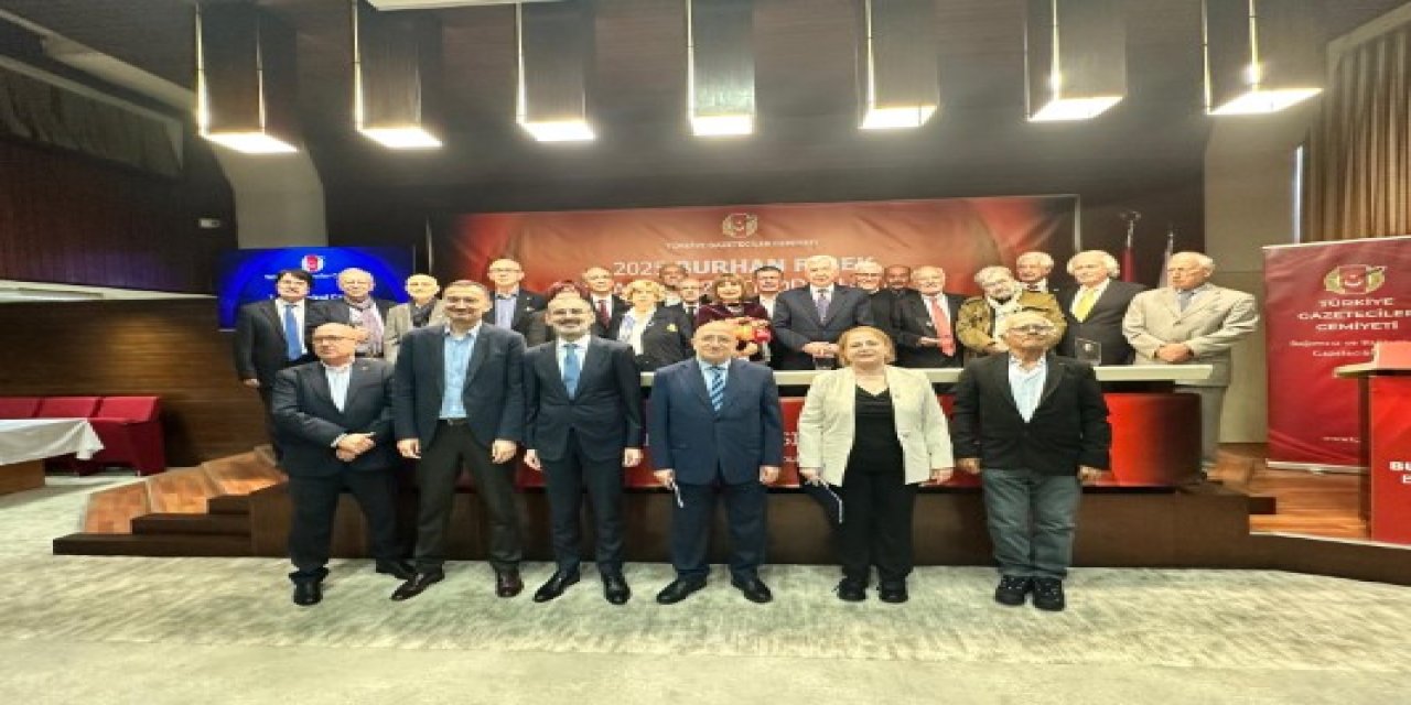 TGC 43. Burhan Felek Basın Hizmet Ödülleri sahiplerini buldu