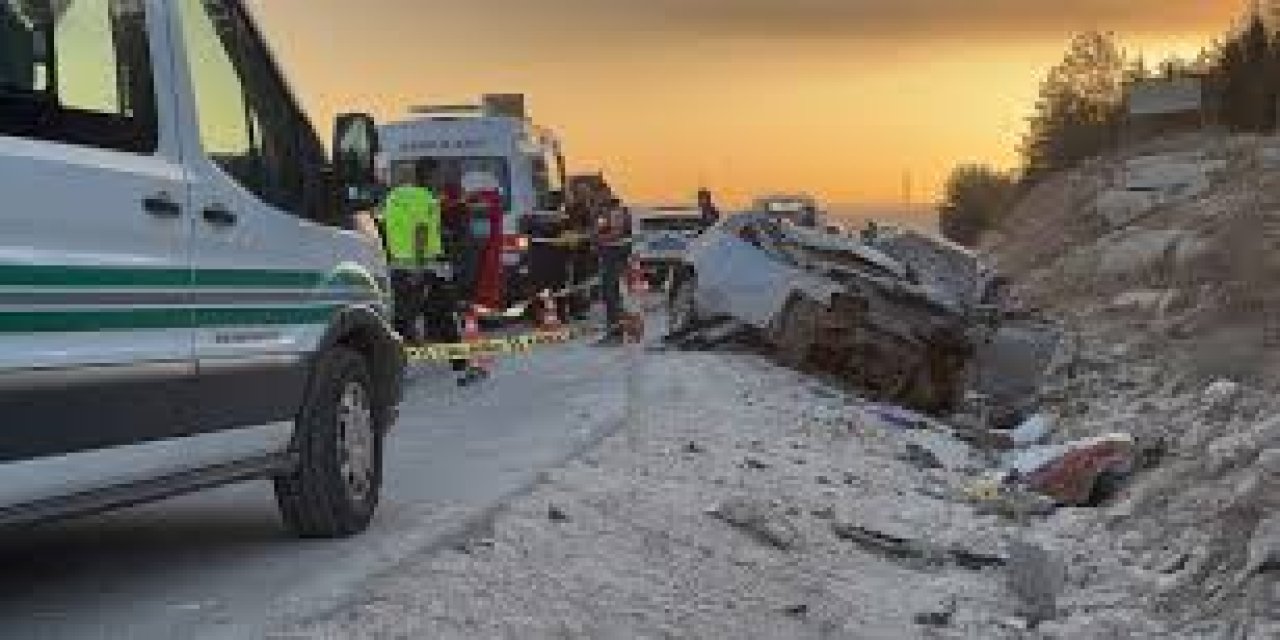 Gaziantep’te trafik kazası 3 ölü