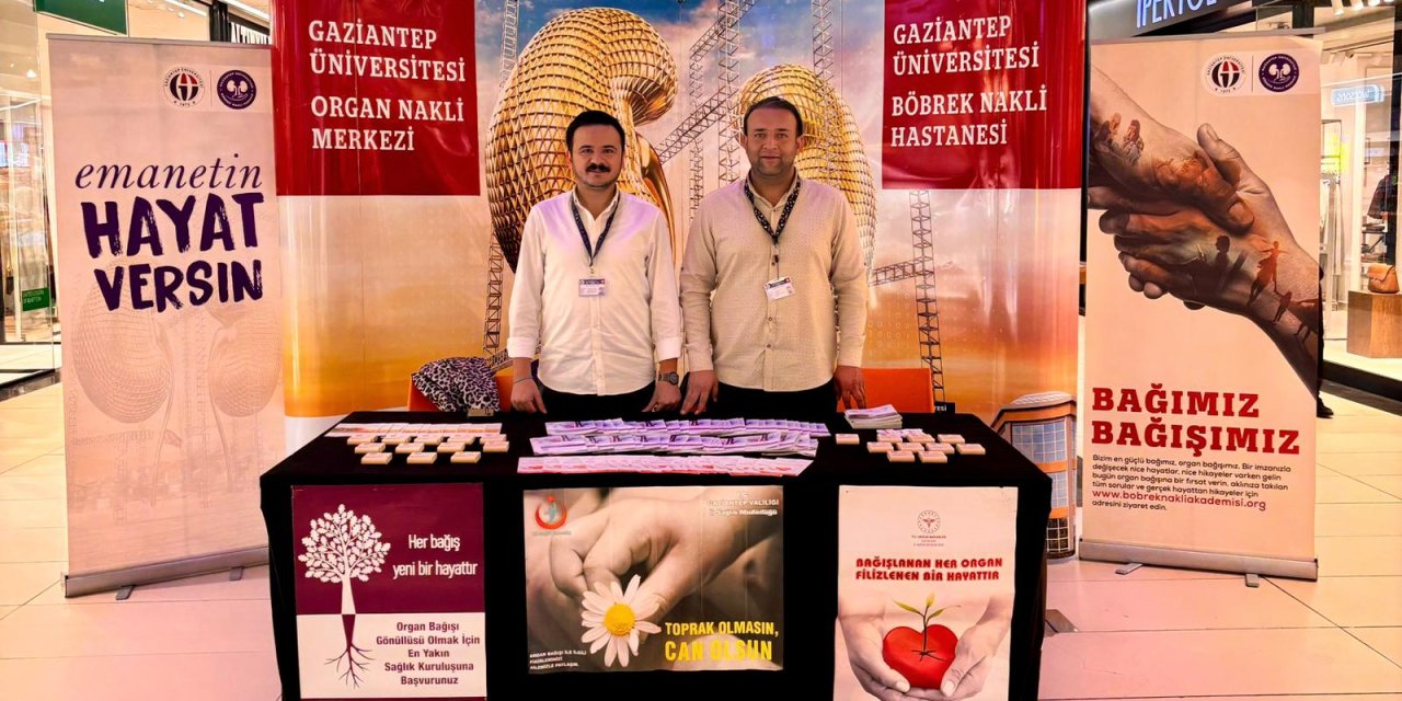 GAÜN Böbrek Nakli Hastanesi'nden organ bağışıyla ilgili etkinlik