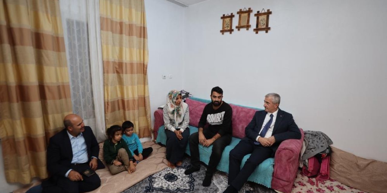 Mehmet Tahmazoğlu, aile ziyaretlerini sürdürüyor