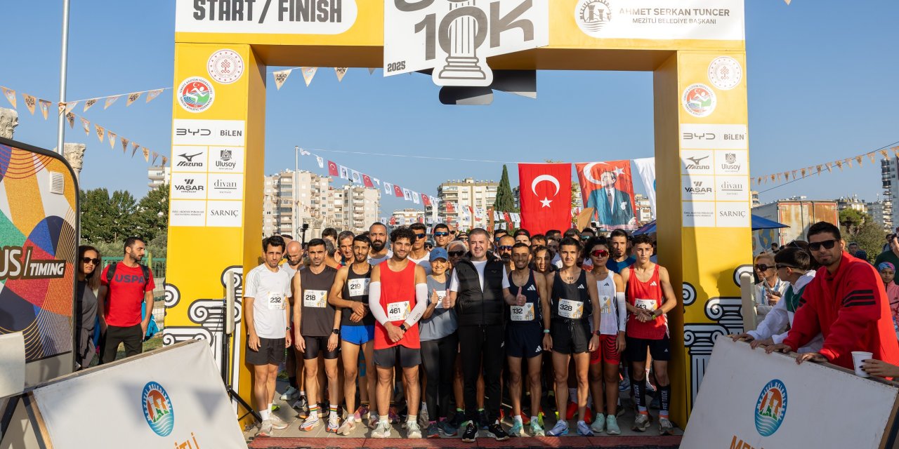 Mersin’de Soli 10K Koşusu nefesleri kesti