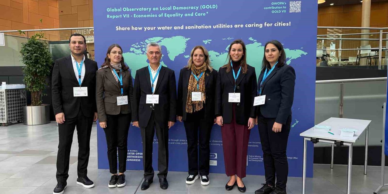 MUSKİ, küresel su yönetiminde Türkiye’yi temsil etti