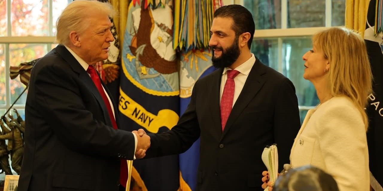 ABD Başkanı Trump Suriye Başkan  eş-Şara ile görüştü