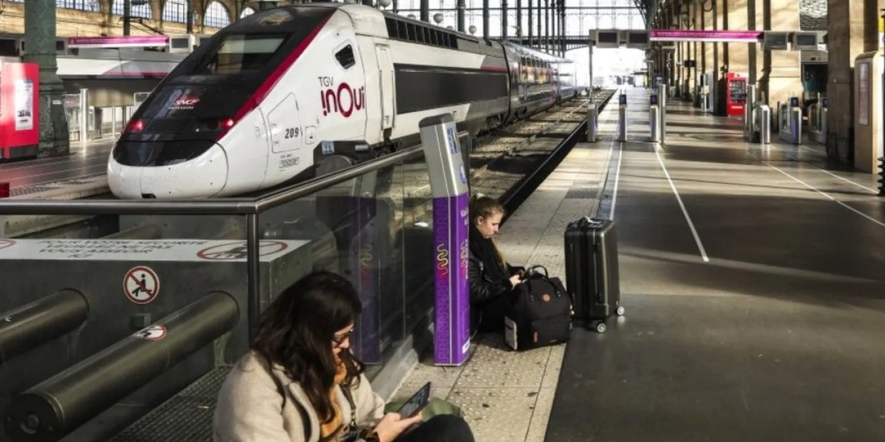 Paris’te Tren garında alarm