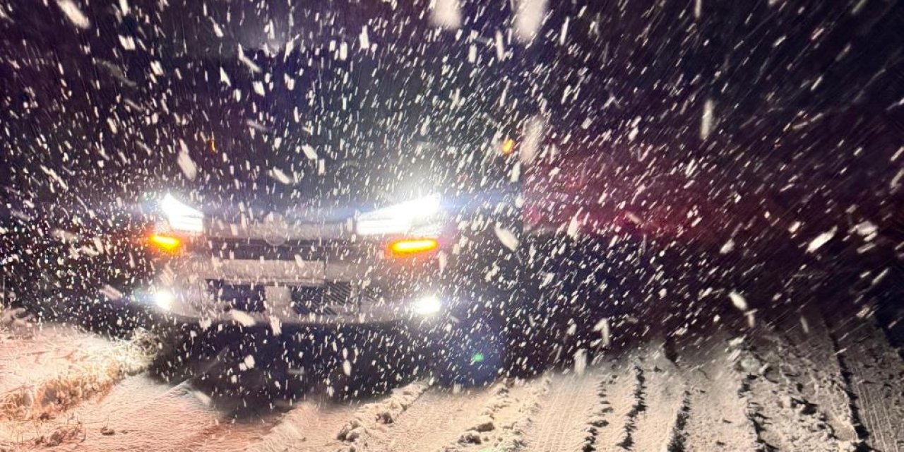 Malatya'da yağış sonrası mahsur kalan 33 kişi kurtarıldı