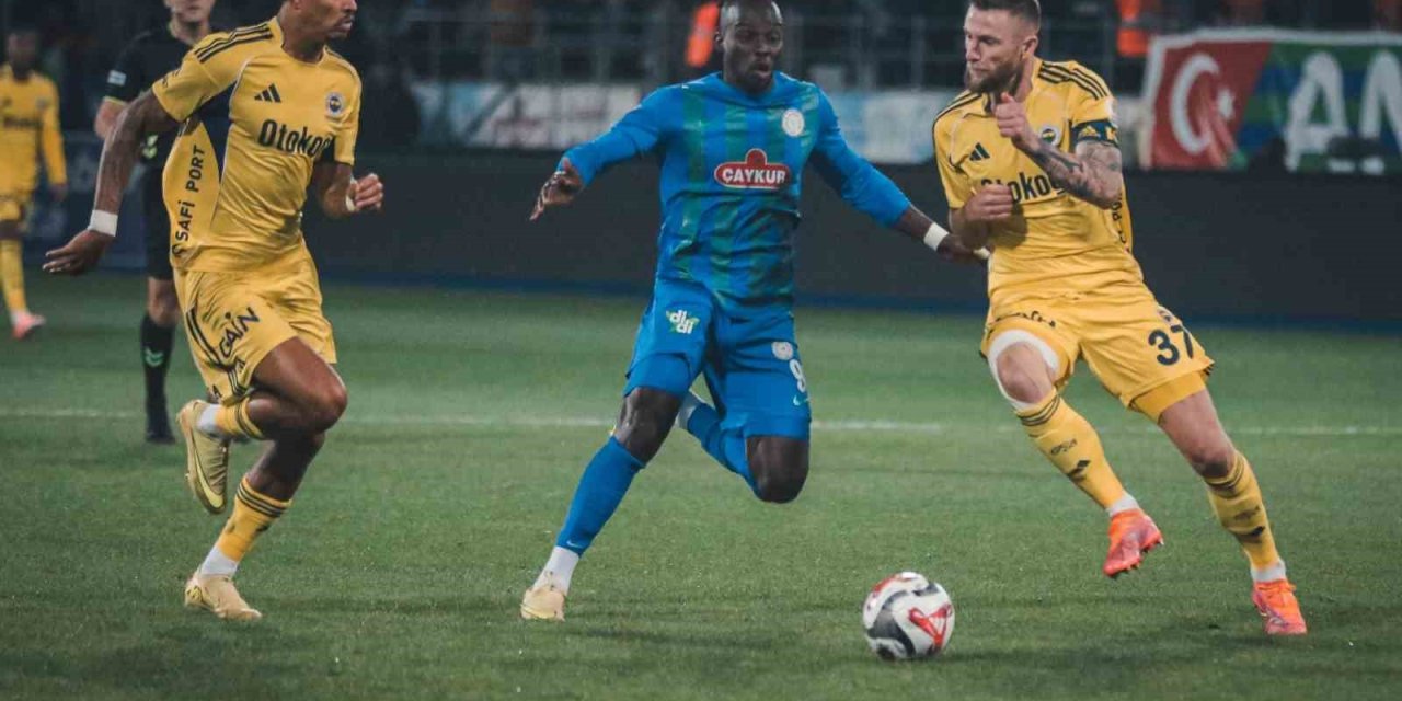 Çaykur Rizespor: 2 - Fenerbahçe: 5
