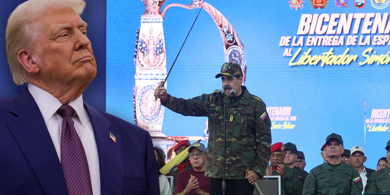 ABD'den terör örgütü üyeliği suçlaması! Maduro'dan kılıçlı rest