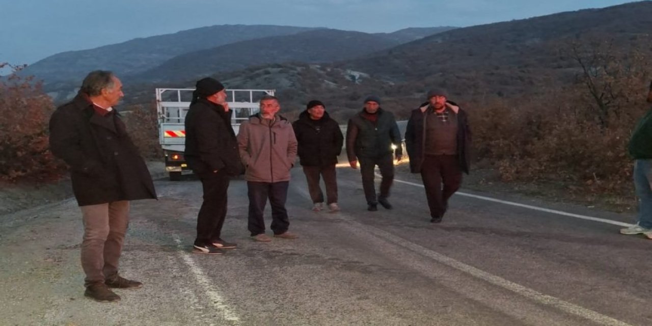 Dersim’de köylüler nöbet tutmaya başladı