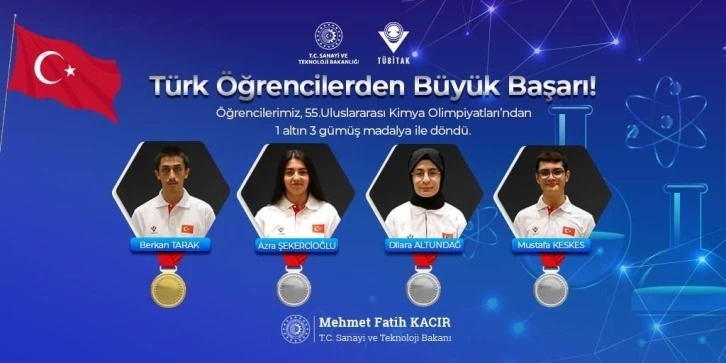 Avrupa Kızlar Bilgisayar Olimpiyatı’nda Türk öğrenciler madalyalarla döndü