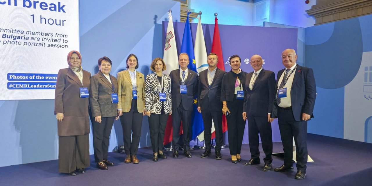 Türkiye Belediyeler Birliği Vekili Seçer, CEMR Liderler Zirvesi’ne katıldı