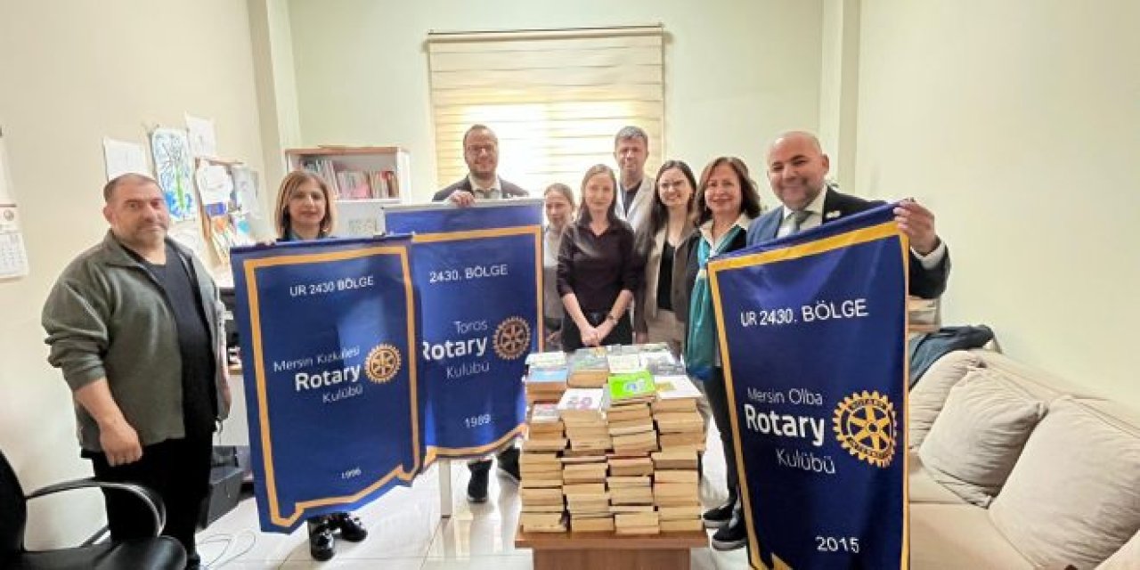 Mersin Rotary Kulüplerinden AMATEM’e destek ziyareti