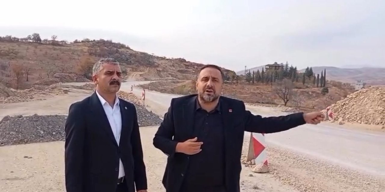 Adıyaman’da yılan hikayesine dönen yol 13 yıldır bitmedi