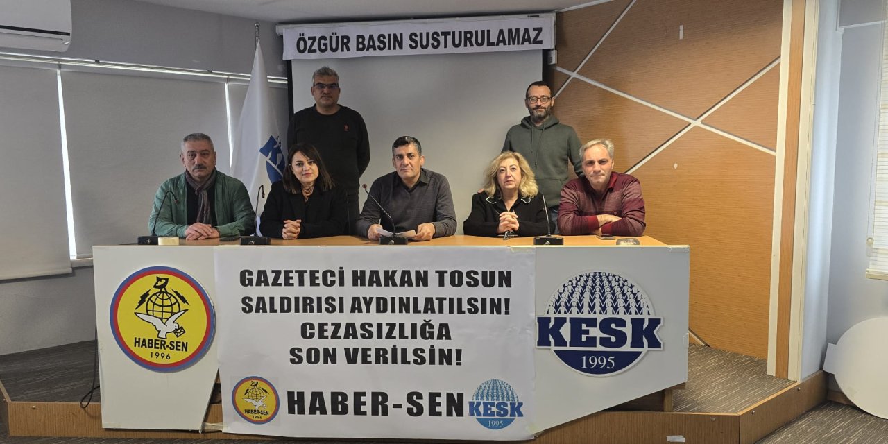 Haber-Sen: Gazeteci Hakan Tosun cinayeti aydınlatılsın