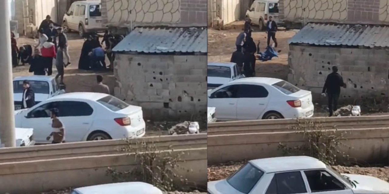 Şanlıurfa’da çocuk yüzünden meydan kavgası silahlar çekildi