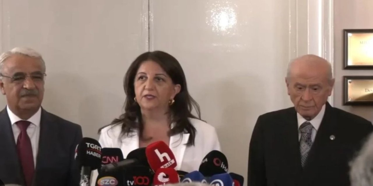 DEM Parti ile MHP Genel Başkanı Bahçeli görüştü