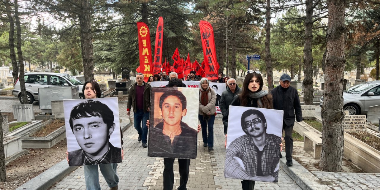 Ankara’da Erdal Eren ve yoldaşları anıldı