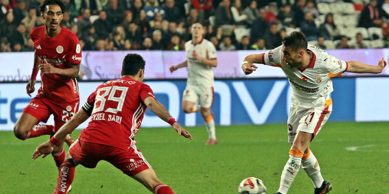 Galatasaray, Antalyaspor’u 4-1 mağlup etti