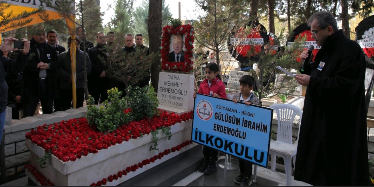 Mehmet Erdemoğlu mezarı başında anıldı