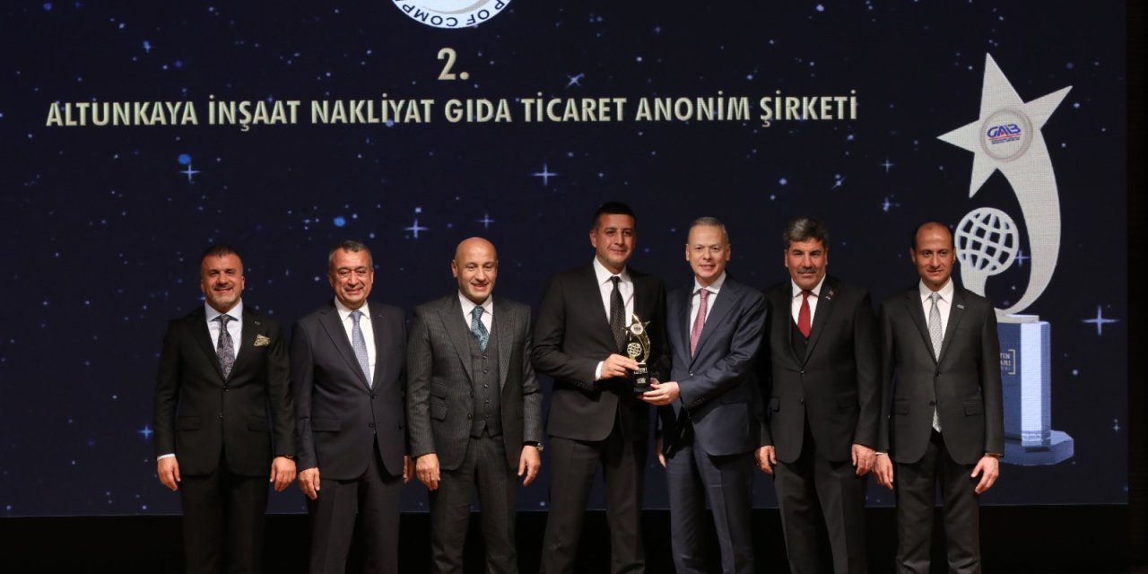 Gaziantep'te Altunkaya Holding’e anlamlı ödül