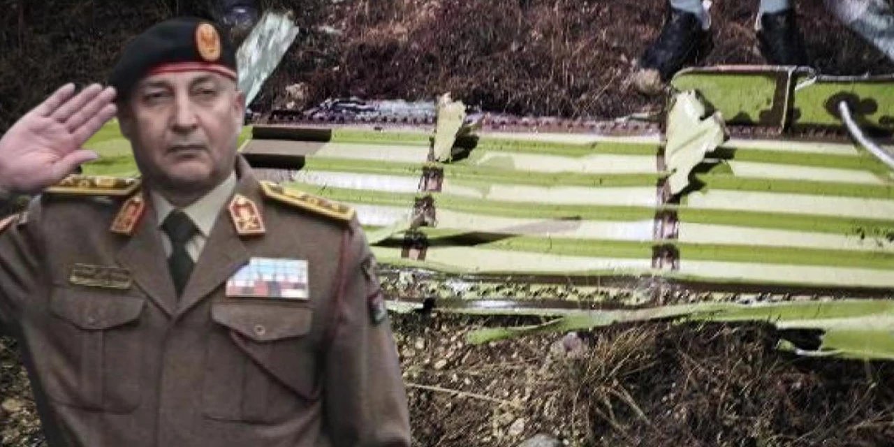 Ankara’da düşen uçağın parçaları bulundu