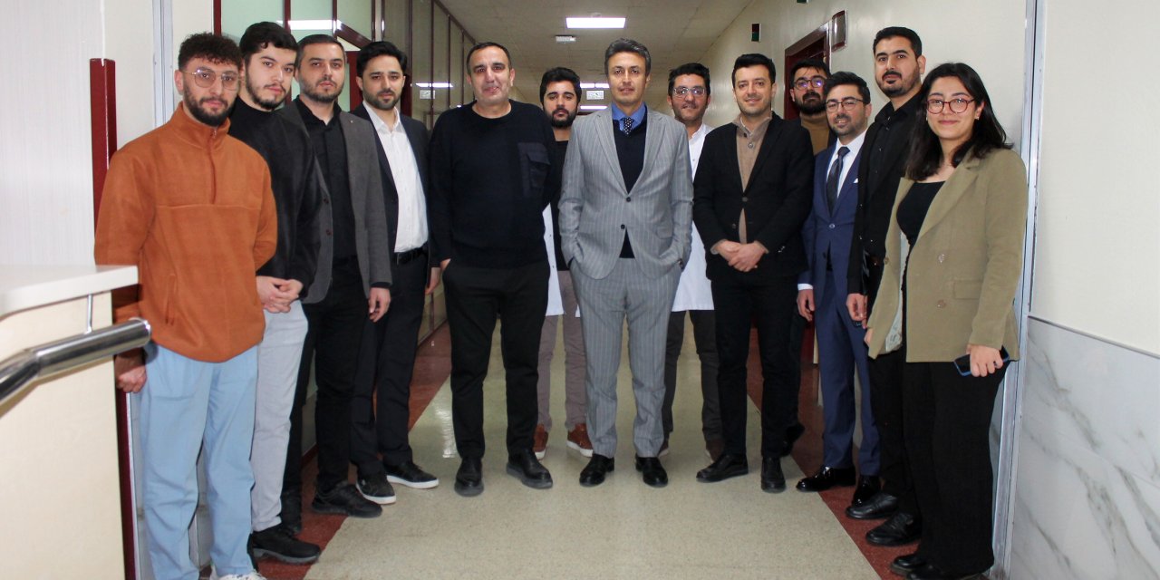 GAÜN Hastanesinde eğitimde mükemmellik sertifikası