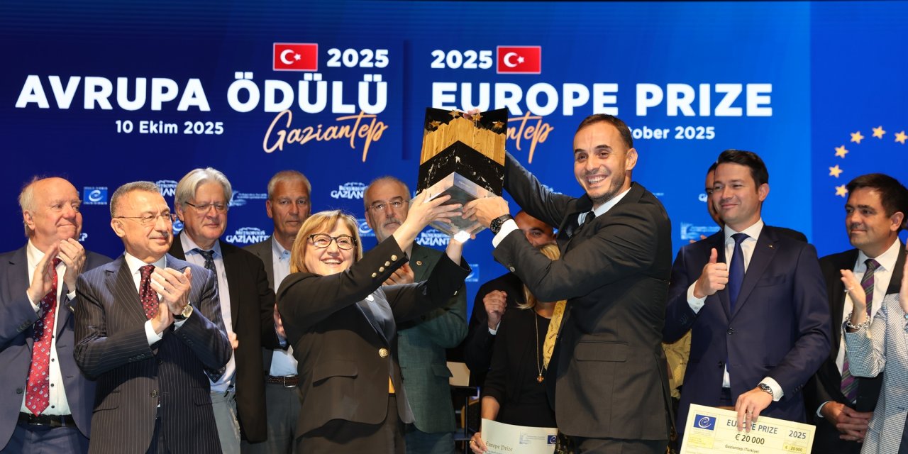 Avrupa’nın en prestijli yerel yönetim ödülü Gaziantep’in