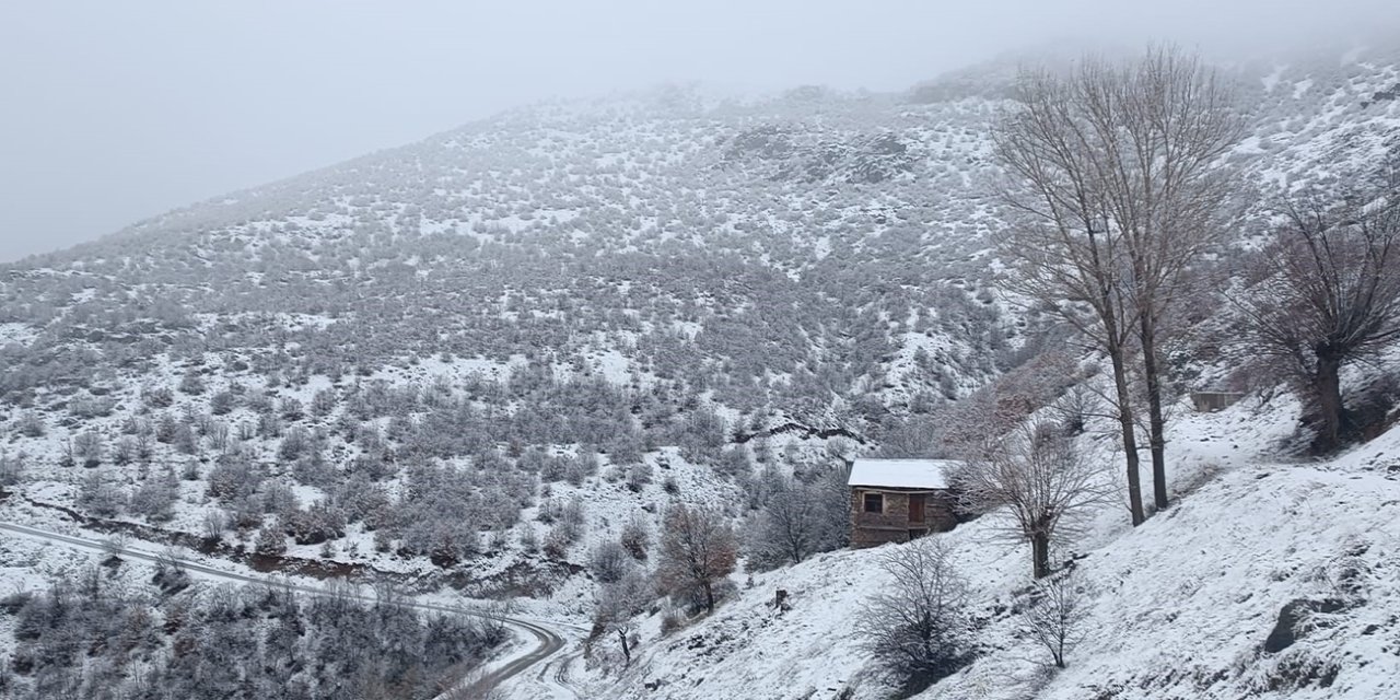 Malatya’da kırsal kesimlerde kar etkili oluyor