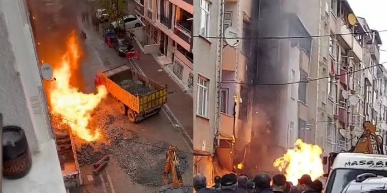 Esenyurt’ta 4 katlı binanın giriş katında patlama