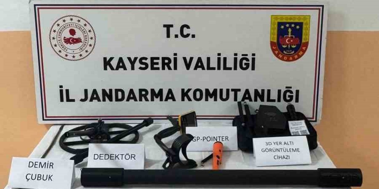 Kaçak kazı yapanlar suçüstü yakalandı