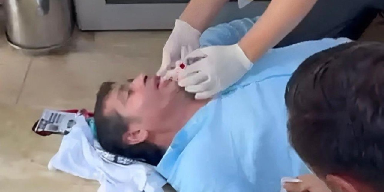 Federasyon Başkanına yumruklu ve bıçaklı saldırı