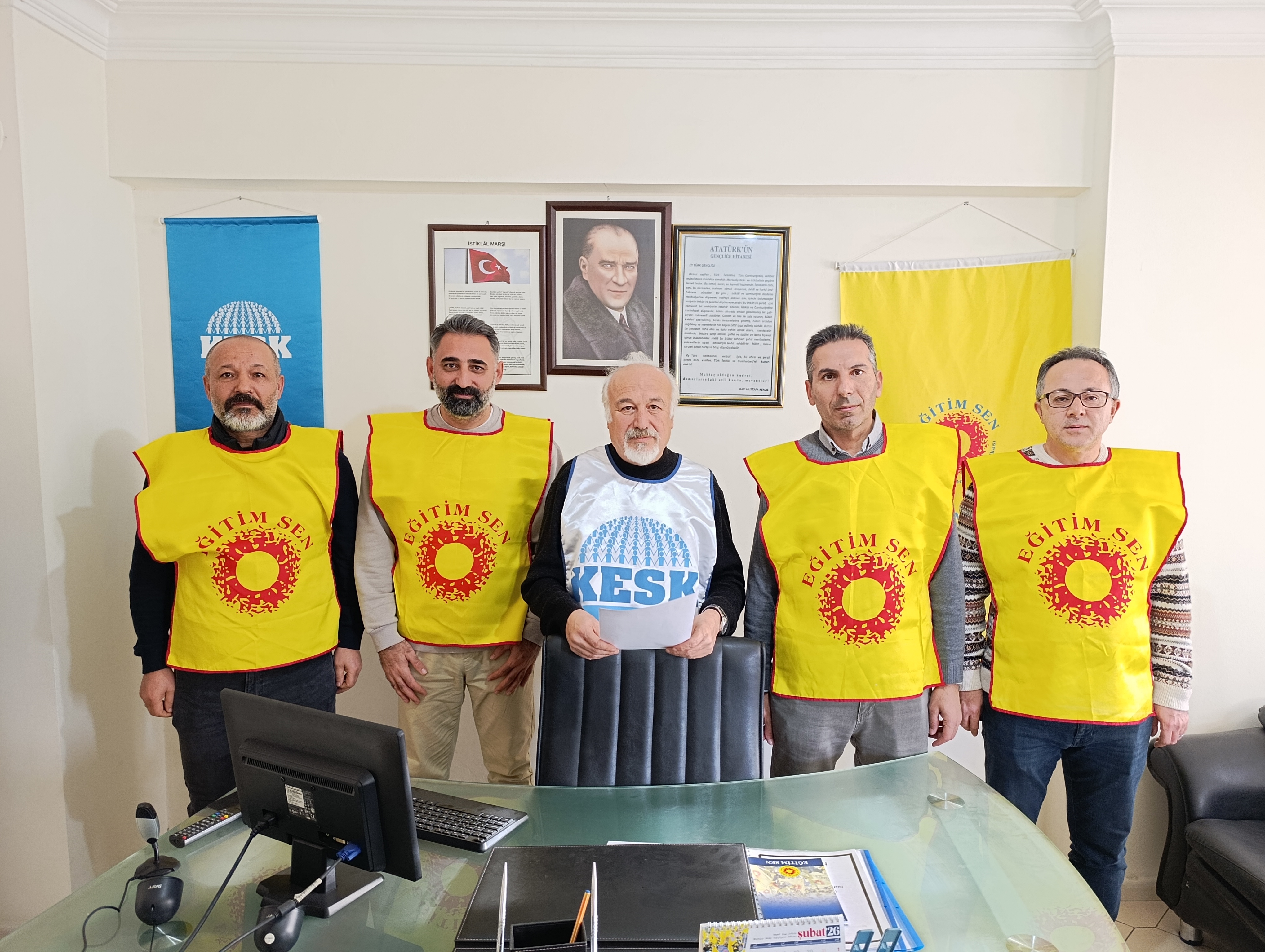 Eğitim Sen iş bıraktı