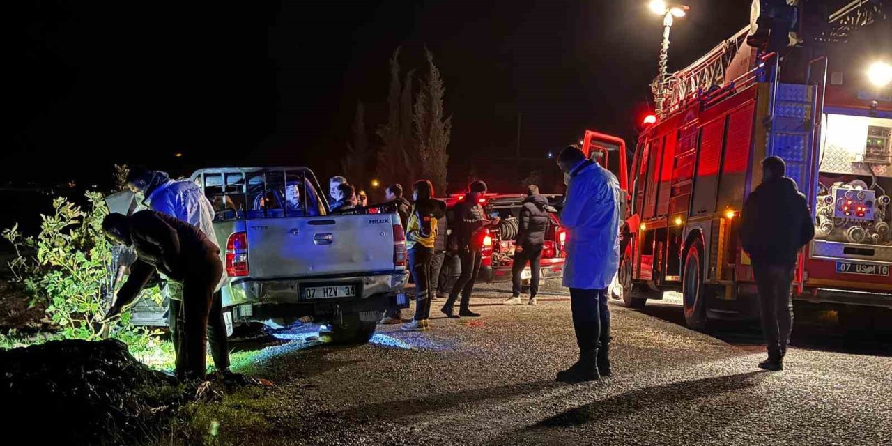Antalya’da yanmış ceset bulundu