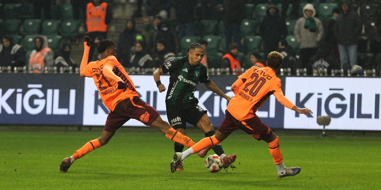 Kocaeli’nde, Trabzonspor 3 puan ile döndü