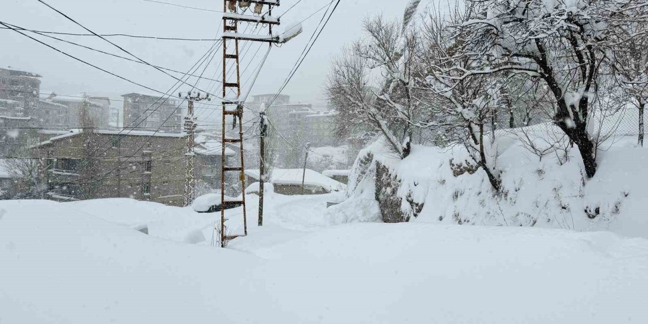 Hakkari’de 43 köy yolu ulaşıma kapandı
