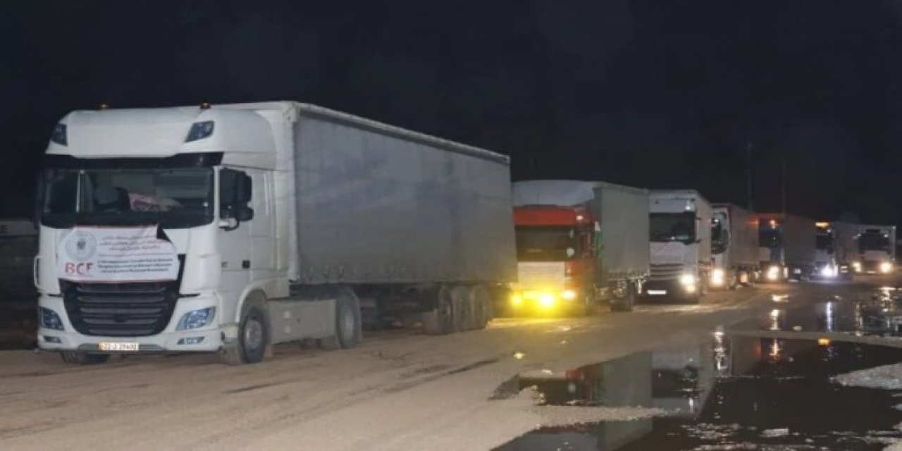 Kuzey Irak'tan Rojovaya yardım konvoyu