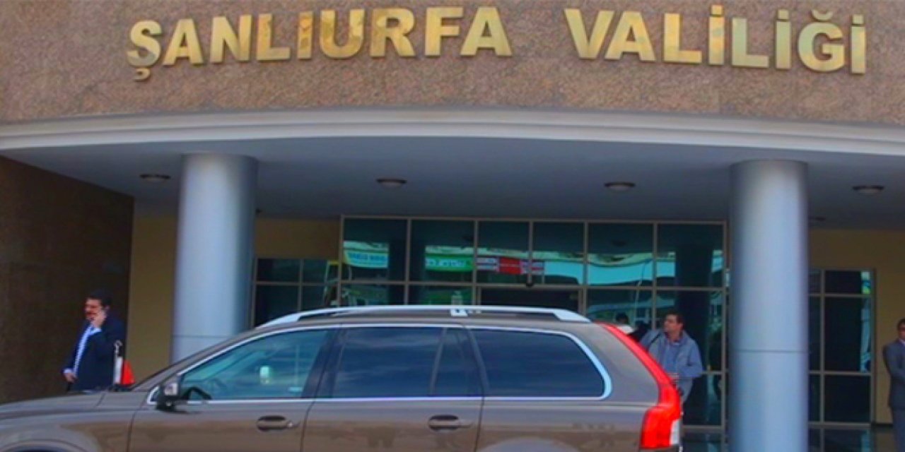 Şanlıurfa valiliğinden eylem etkinlik yasağı