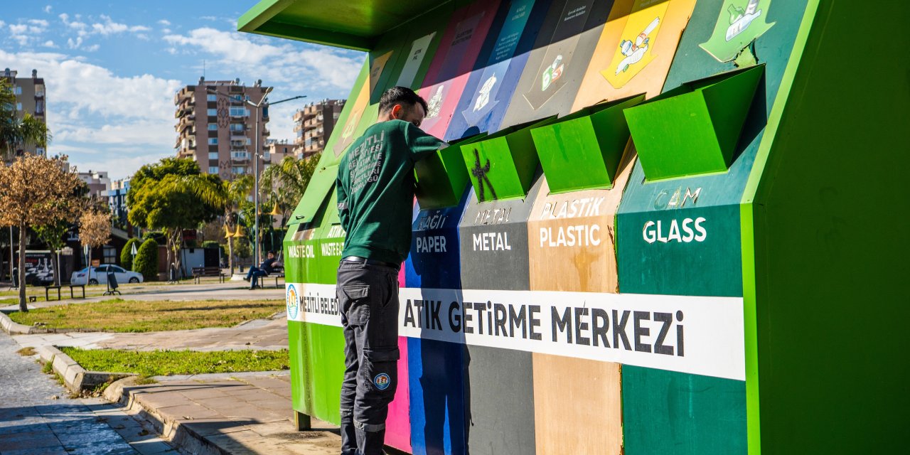 Mezitli Belediyesi’nden sürdürülebilir çevre için sıfır atık hamlesi