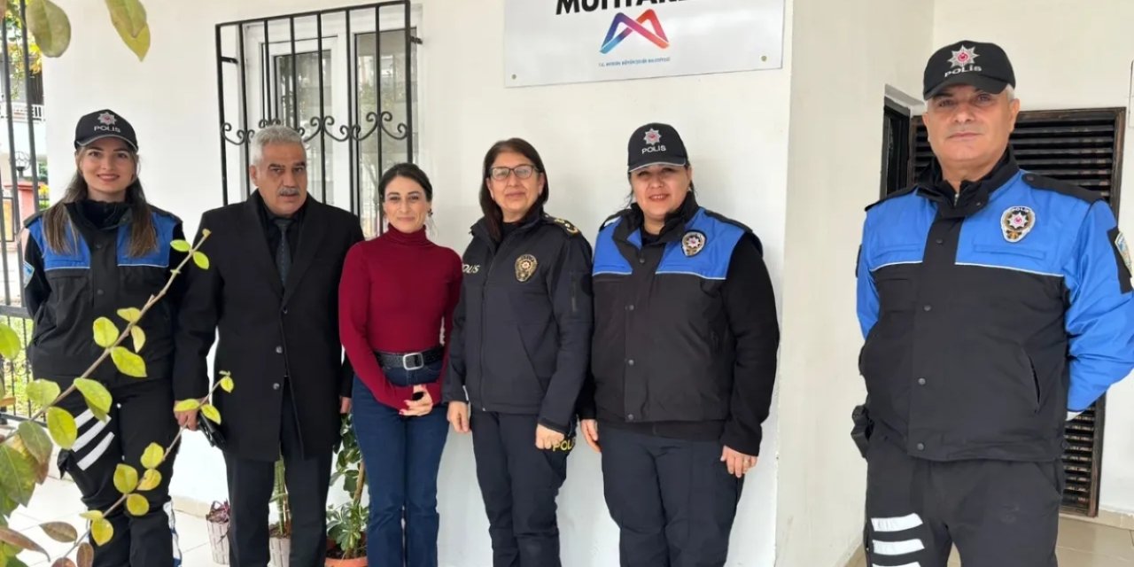 Emniyetten Yeni Mahalle Muhtarlığı’na ziyaret